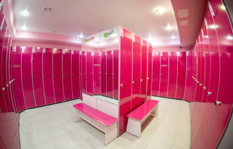 Женская раздевалка